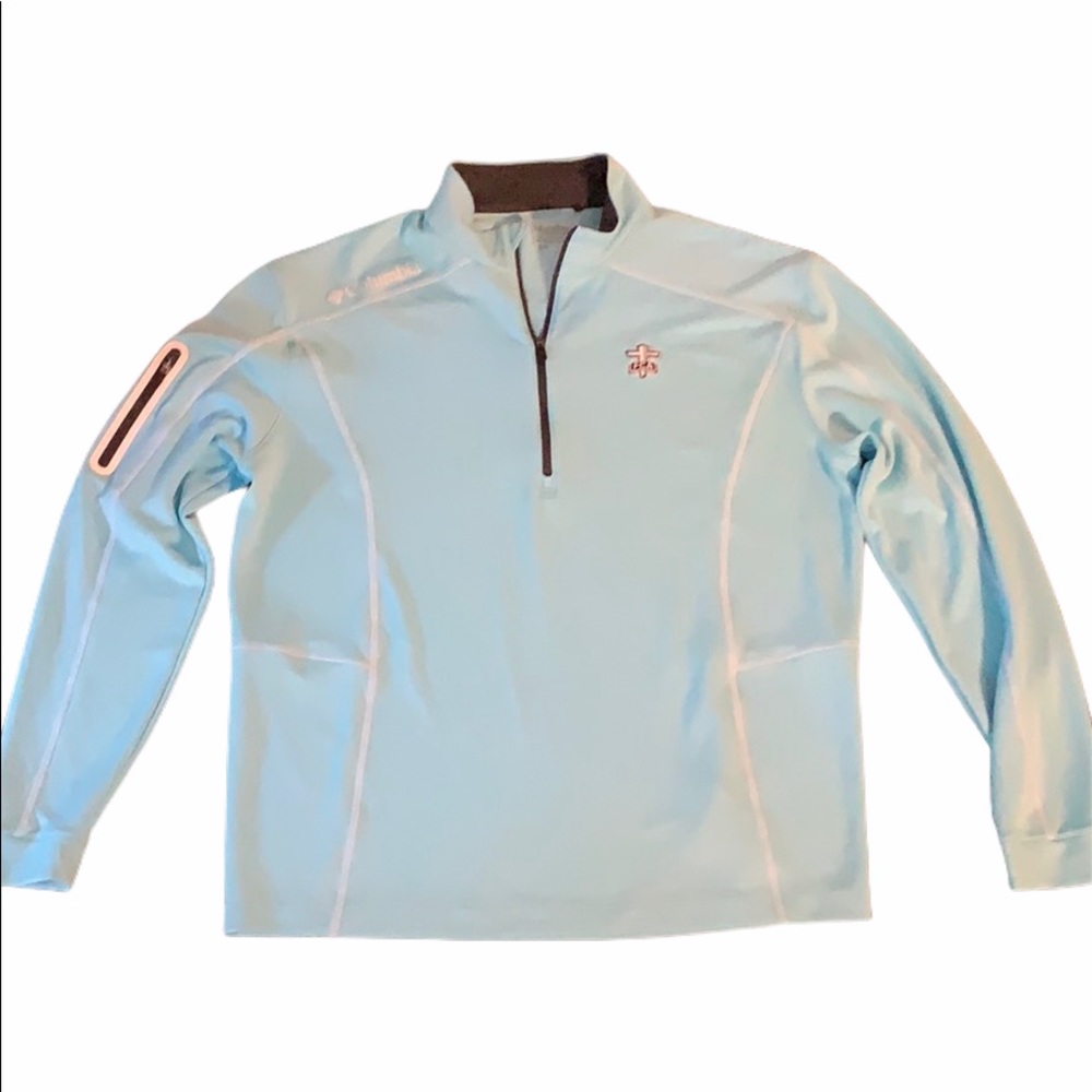 Columbia Men’s Omni-wick 1/4 zip golf pullover L